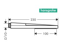 MEDIDAS TELEDUCHA 1jet PULSIFY E HANSGROHE